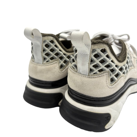[Pre-owned] CHANEL Sneakers Size 38 USED Current Model Apparel Footwear