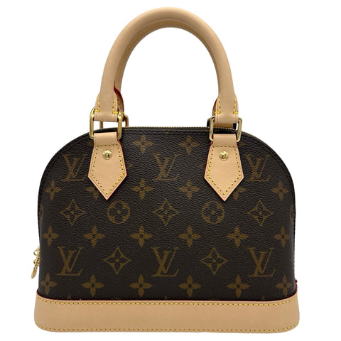 [Excellent Condition] LOUIS VUITTON Alma BB Handbag, Monogram Canvas, IC Chip (2021-present), Pre-owned Bag