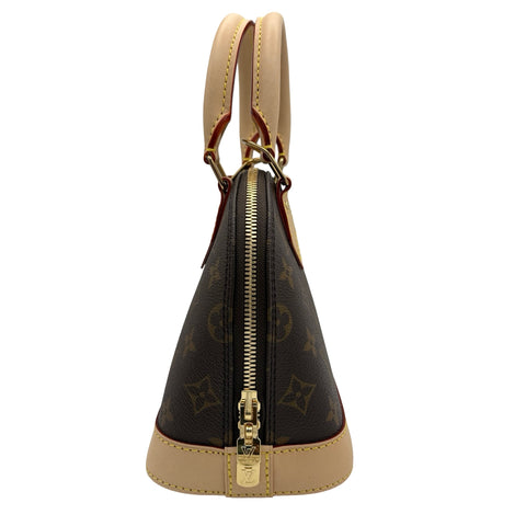 【美品】 LOUIS VUITTON ルイ・ヴィトン ALMA BB アルマBB ハンドバッグ ICチップ(2021年～) モノグラム キャンバス 中古 USED バッグ
