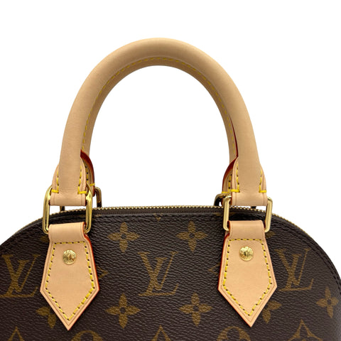 【美品】 LOUIS VUITTON ルイ・ヴィトン ALMA BB アルマBB ハンドバッグ ICチップ(2021年～) モノグラム キャンバス 中古 USED バッグ