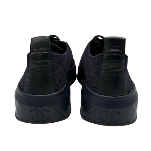 [Pre-owned] CHANEL COCO Mark Sneakers 37 USED Shoes