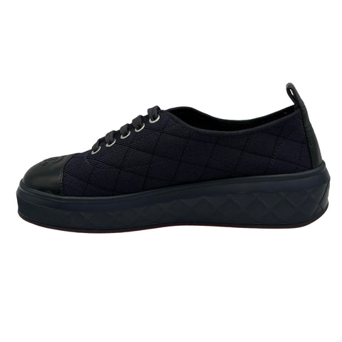 [Pre-owned] CHANEL COCO Mark Sneakers 37 USED Shoes