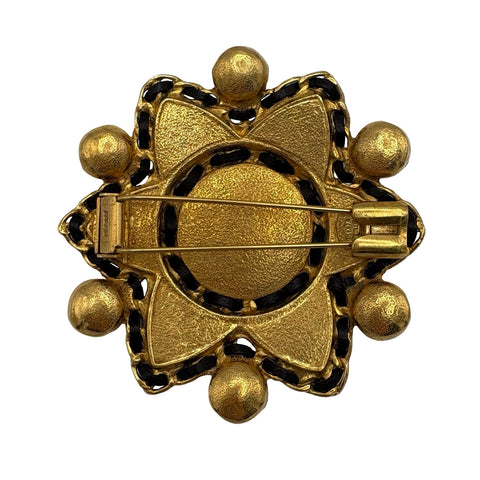 [Pre-owned] CHANEL Brooch Natural Stone Hexagram Multi-color Pre-owned MULTI COLOR