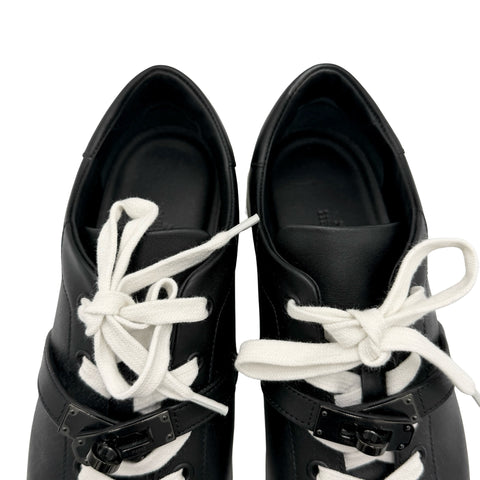 【中古】 Hermes エルメス SNEAKER スニーカー 《デイ》 38 USED 中古 SHOES ケリー 靴