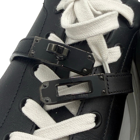 【中古】 Hermes エルメス SNEAKER スニーカー 《デイ》 38 USED 中古 SHOES ケリー 靴
