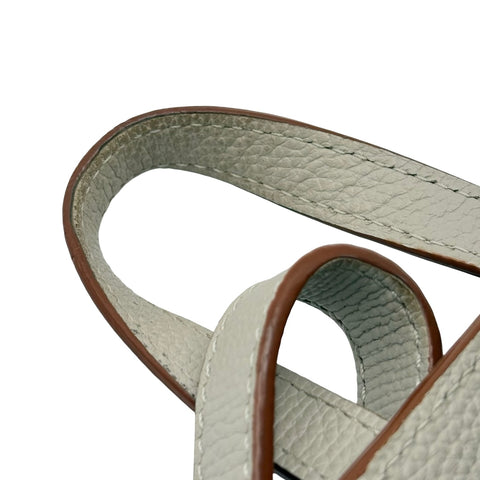 [Pre-owned] LOEWE Hammock Mini Shoulder Bag Light Gray Calfskin Used Bag