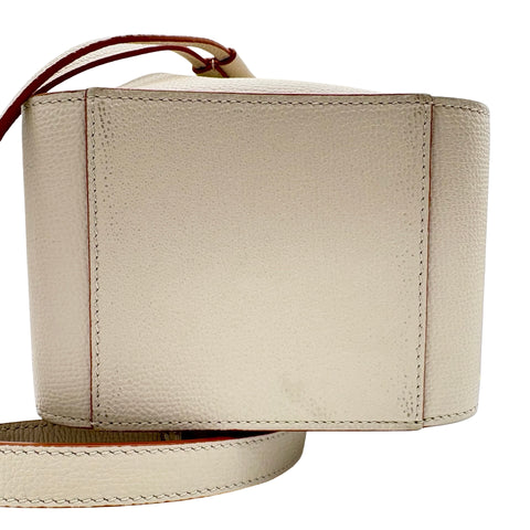 [Pre-owned] LOEWE Hammock Mini Shoulder Bag Light Gray Calfskin Used Bag