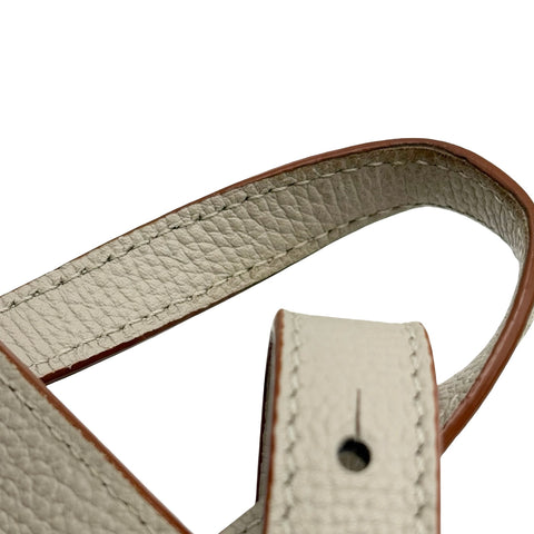 [Pre-owned] LOEWE Hammock Mini Shoulder Bag Light Gray Calfskin Used Bag