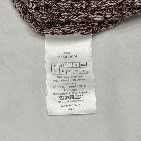 【中古】 Christian Dior クリスチャン・ディオール KINT SWEATER Chaleco de punto 34 USADO Ropa