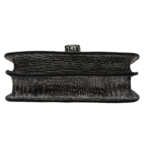 【中古】 BVLGARI ブルガリ SERPENTISHOULDERBAG セルペンティショルダーバッグ ショルダーバッグ ICチップ シルバー レザー 中古 USED バッグ