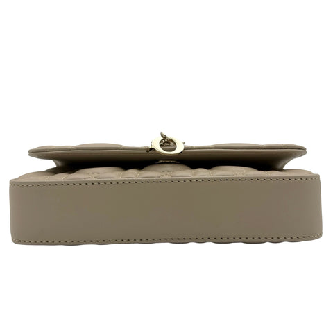 [Pre-owned] Christian Dior My Dior - Dior Talk Phone Bag, Chain Shoulder Bag, 85MA0215 (2025), Beige Lambskin, Pre-owned USED Bag