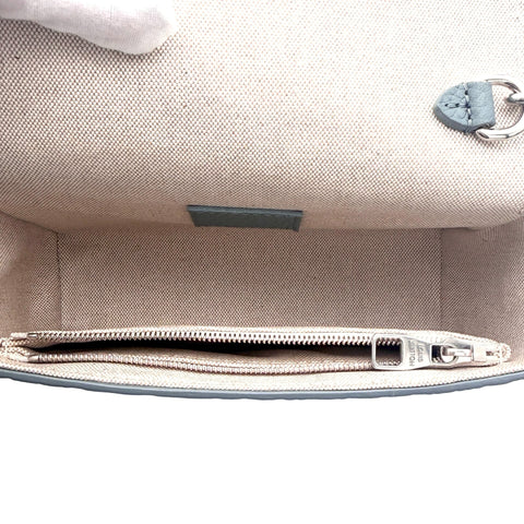 【Usado】 LOUIS VUITTON Louis Vuitton STEAMER WEARABLE WALLET Bolso de hombro con monedero wearable Steamer, chip IC, MISTY LAKE, monograma Taurillon, usado, bolso