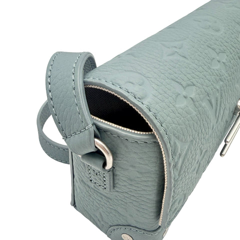 【Usado】 LOUIS VUITTON Louis Vuitton STEAMER WEARABLE WALLET Bolso de hombro con monedero wearable Steamer, chip IC, MISTY LAKE, monograma Taurillon, usado, bolso
