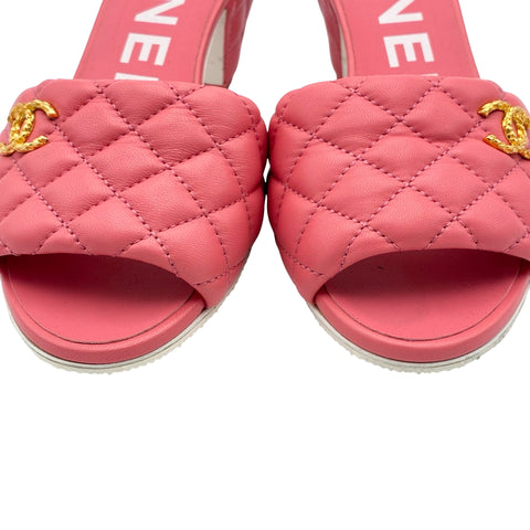 [Used] CHANEL MULES Sandals 37.5 USED 2022 Shoes