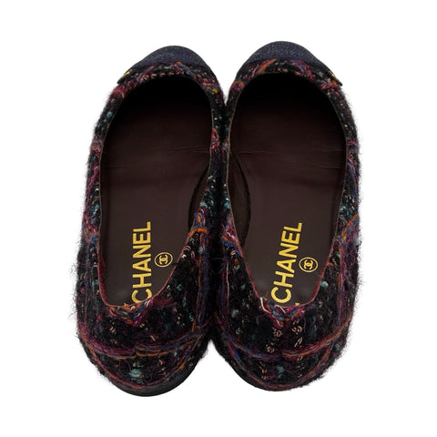 [Used] CHANEL SHOES Ballet Flats 37 USED Shoes