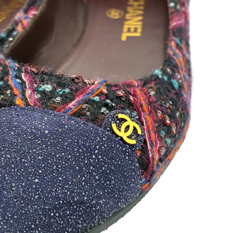 [Used] CHANEL SHOES Ballet Flats 37 USED Shoes