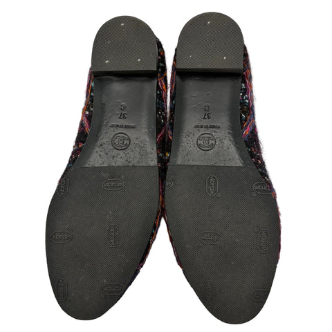 [Used] CHANEL SHOES Ballet Flats 37 USED Shoes