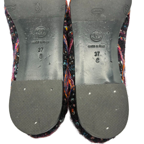 [Used] CHANEL SHOES Ballet Flats 37 USED Shoes