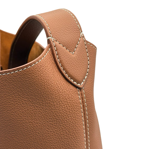 [Used] LOUIS VUITTON Low Key All In BB Shoulder Bag M14416 (IC Chip) Cognac Leather Used Bag