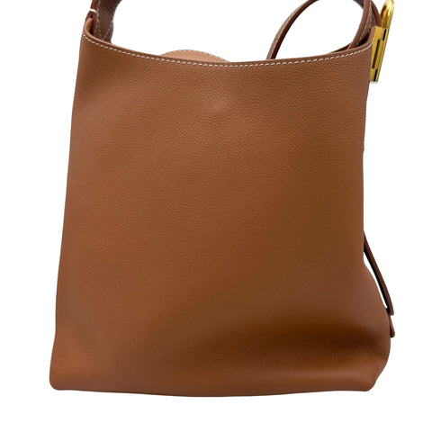 [Used] LOUIS VUITTON Low Key All In BB Shoulder Bag M14416 (IC Chip) Cognac Leather Used Bag