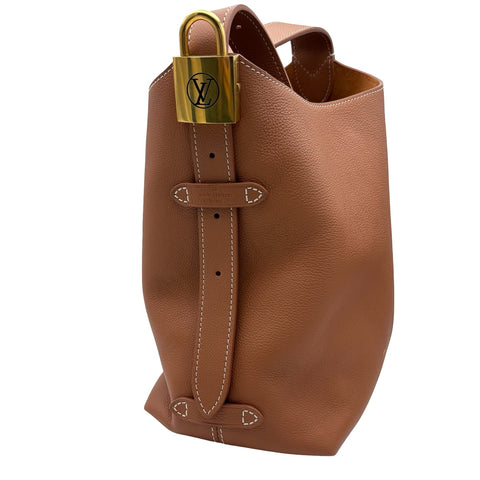 [Used] LOUIS VUITTON Low Key All In BB Shoulder Bag M14416 (IC Chip) Cognac Leather Used Bag