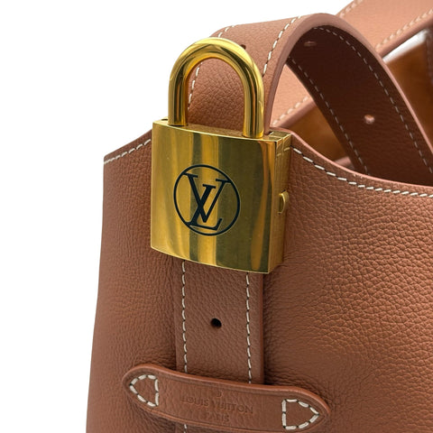 [Used] LOUIS VUITTON Low Key All In BB Shoulder Bag M14416 (IC Chip) Cognac Leather Used Bag