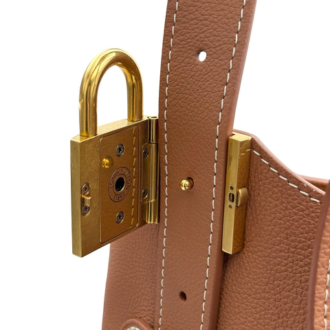 [Used] LOUIS VUITTON Low Key All In BB Shoulder Bag M14416 (IC Chip) Cognac Leather Used Bag
