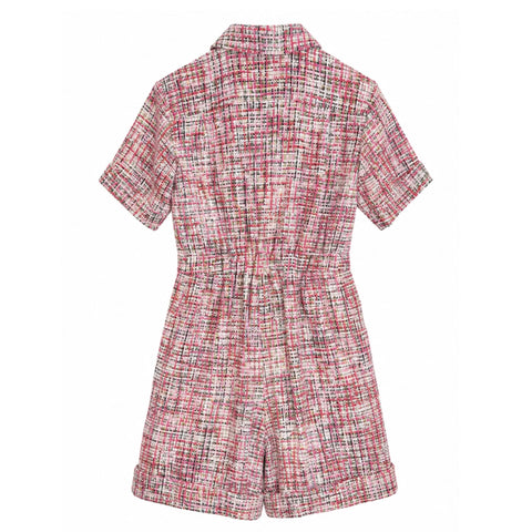 【中古】 CHANEL シャネル JUMPSUIT オールイン ツイードジャンプスーツ 36 USED 中古 2017年 アパレル 洋服