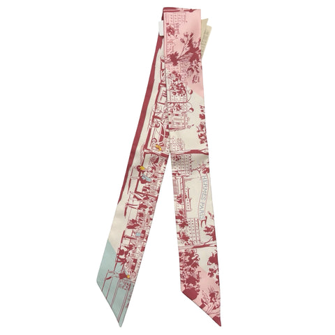 【新品未使用】 Hermes エルメス ツイリー《ブールヴァールの陰から》 ツイリー シルク100％ 新品 100%SILK