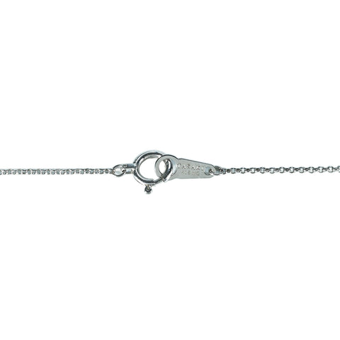 【中古】TASAKI タサキ K18WG アコヤパールペンダントネックレス P7.4mm D0.05ct 2.1g