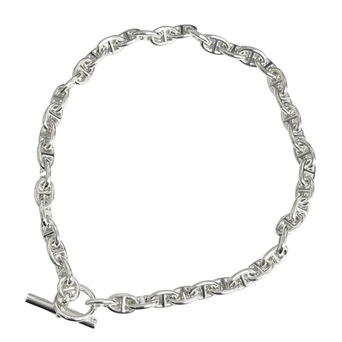 [Pre-owned] Hermes SV CHAINE D'ANCRE NECKLACE 43 links 78.0g 40cm