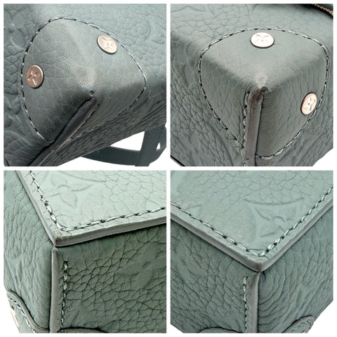 【Usado】 LOUIS VUITTON Louis Vuitton STEAMER WEARABLE WALLET Bolso de hombro con monedero wearable Steamer, chip IC, MISTY LAKE, monograma Taurillon, usado, bolso