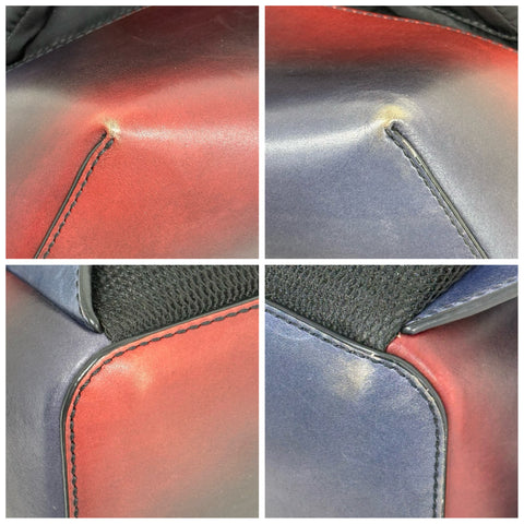 [Pre-owned] BERLUTI Backpack Multicolor Nylon/Leather Used Bag