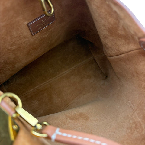 [Used] LOUIS VUITTON Low Key All In BB Shoulder Bag M14416 (IC Chip) Cognac Leather Used Bag