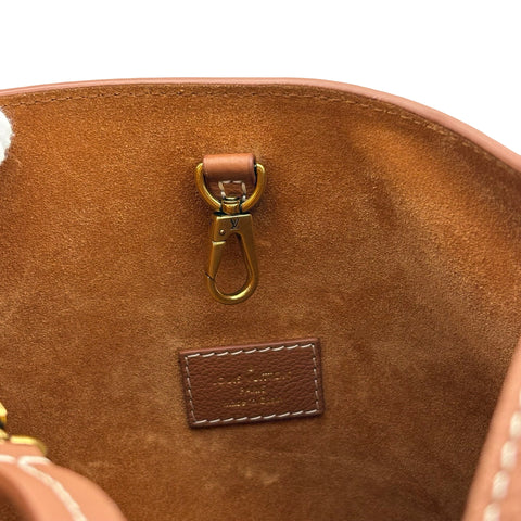 [Used] LOUIS VUITTON Low Key All In BB Shoulder Bag M14416 (IC Chip) Cognac Leather Used Bag