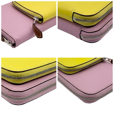 【中古】 Hermes エルメス NOUVEAU TO GO ヌーヴォー・トゥ・ゴー Bandolera Riñonera Sello U (2022) Lima/Malva Silvestre Swift/Epsom Segunda mano Bolsos USADOS
