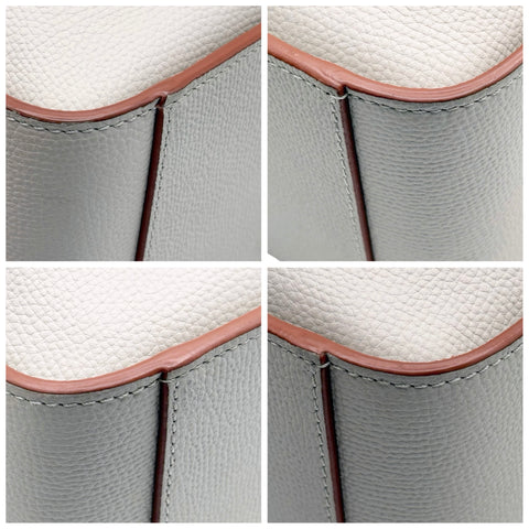 [Pre-owned] LOEWE Hammock Mini Shoulder Bag Light Gray Calfskin Used Bag