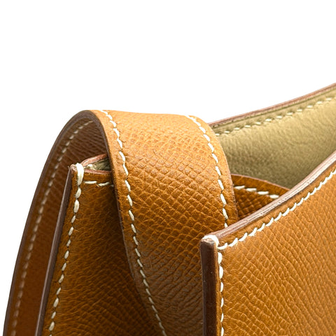 【Usado】 Hermes VINTAGE TOTE BAG Bolso tote vintage Bolso tote con sello 〇T (año 1990) Oro/Beige Epsom/Swift/Avestruz Usado USED Bolso