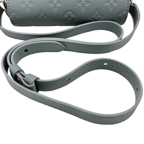 【Usado】 LOUIS VUITTON Louis Vuitton STEAMER WEARABLE WALLET Bolso de hombro con monedero wearable Steamer, chip IC, MISTY LAKE, monograma Taurillon, usado, bolso