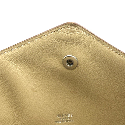 【Usado】 Hermes VINTAGE TOTE BAG Bolso tote vintage Bolso tote con sello 〇T (año 1990) Oro/Beige Epsom/Swift/Avestruz Usado USED Bolso