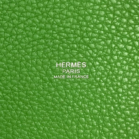 【Artículo nuevo sin usar】 Hermes Picotin Lock PM Vert Yucca Taurillon Clemence, herrajes plateados, sello B (2023), bolso de marca, bolso de mano, para mujer (HERMES, PICOTIN LOCK PM, VERT YUCCA, Taurillon Clemence, plateado, bolso de mano, nuevo)