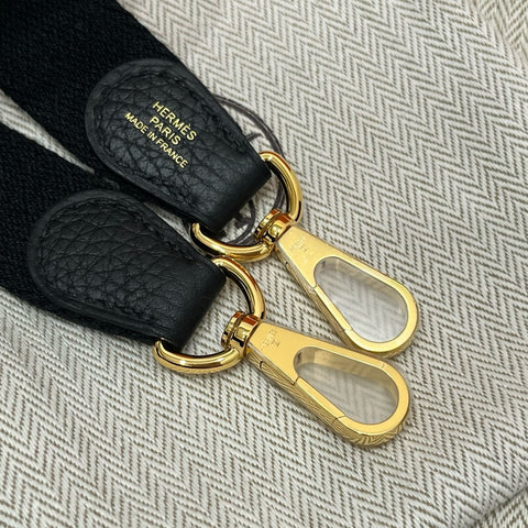 【新品未使用】 Hermes エルメス EVELYNE TPM エヴリンTPM ショルダーバッグ W刻(2024年) ブラック トリヨン 新品未使用 NEW バッグ