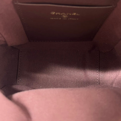【Usado】 CHANEL Mochila BACKPACK, número de serie aleatorio (a partir de 2021), piel de caviar negra, USADO, Bolso