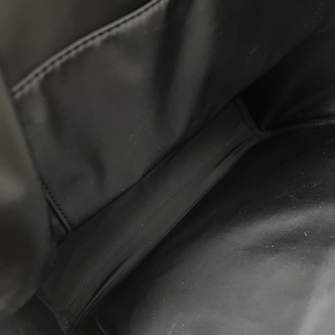 【美品】 Christian Dior クリスチャン ディオール BACKPACK バックパック リュック  ブラック レザー 中古 USED バッグ