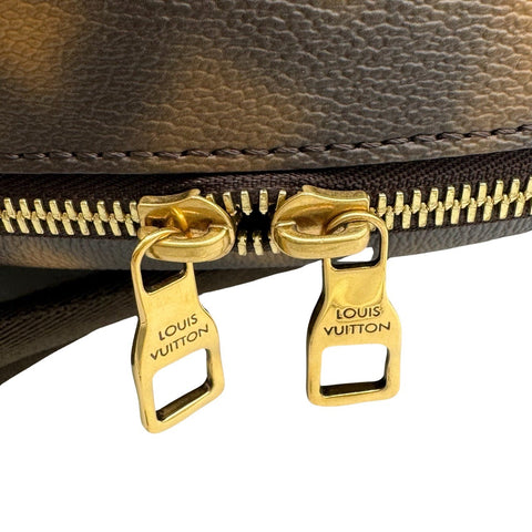 [Pre-owned] LOUIS VUITTON Ellipse Backpack "This Is Not Monogram" M46237 Gold Hardware, Used