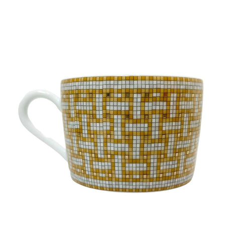 【A estrenar】Hermes Hermès MOSAIQUE AU24 Juego de taza y platillo Porcelana Taza Taza Hermès Vajilla Regalo