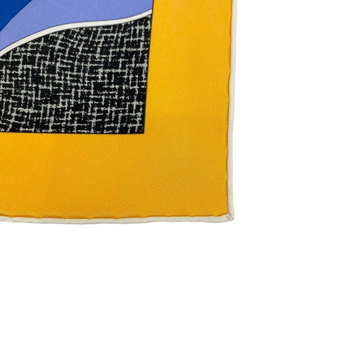 【Brand New】 Hermes Scarf Carré 90 "Ça Décoiffe!" H004005S03 100% Silk Women's Gift Present