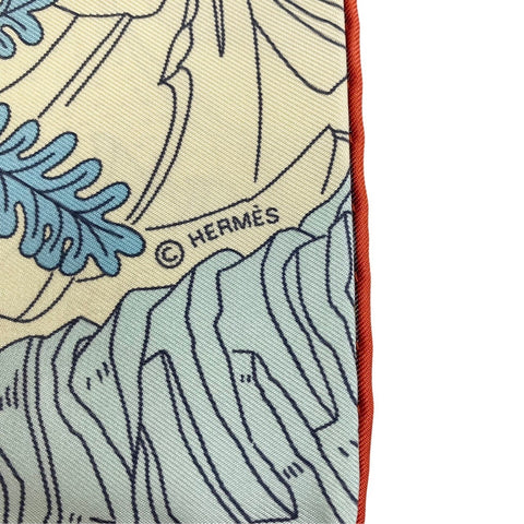 【新品未使用】 Hermes エルメス SCARF スカーフ カレ90 《動物の謝肉祭》 H003953S10 シルク100％　レディース ギフト プレゼント