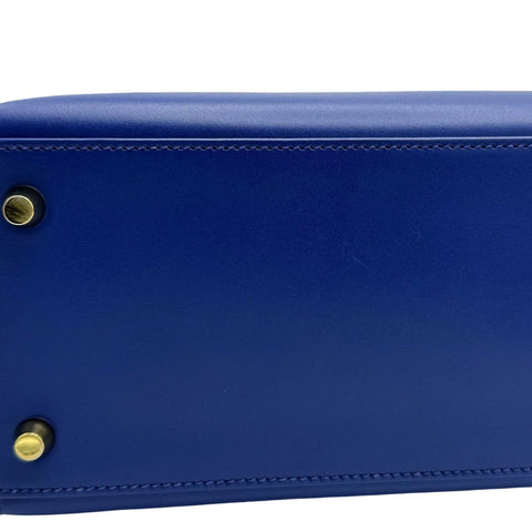 [Pre-owned] Hermes Kelly 28 Blue Electric, Blue shade, Tadelakt, Gold hardware, D Stamp (2019), Brand bag, Handbag, Shoulder bag, Pre-owned, Women's (HERMES, KELLY28, Blue electric, Tadelakt, gold, handbag, shoulderbag, used)