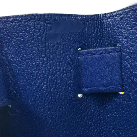 [Pre-owned] Hermes Kelly 28 Blue Electric, Blue shade, Tadelakt, Gold hardware, D Stamp (2019), Brand bag, Handbag, Shoulder bag, Pre-owned, Women's (HERMES, KELLY28, Blue electric, Tadelakt, gold, handbag, shoulderbag, used)